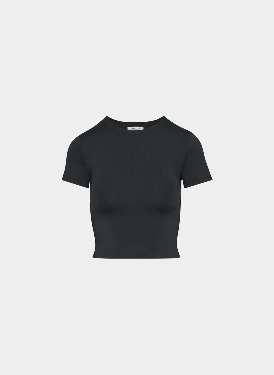 maglietta originale contour marvel crew waist nera
