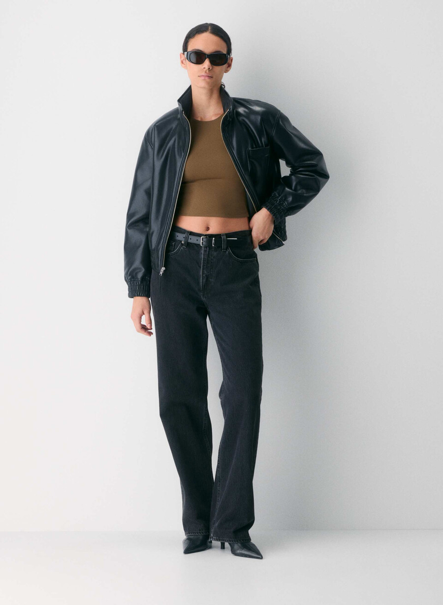 maglietta originale contour marvel crew waist dark navy
