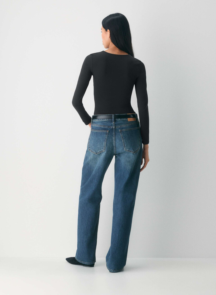 maglia a maniche lunghe original contour splendid crew nera