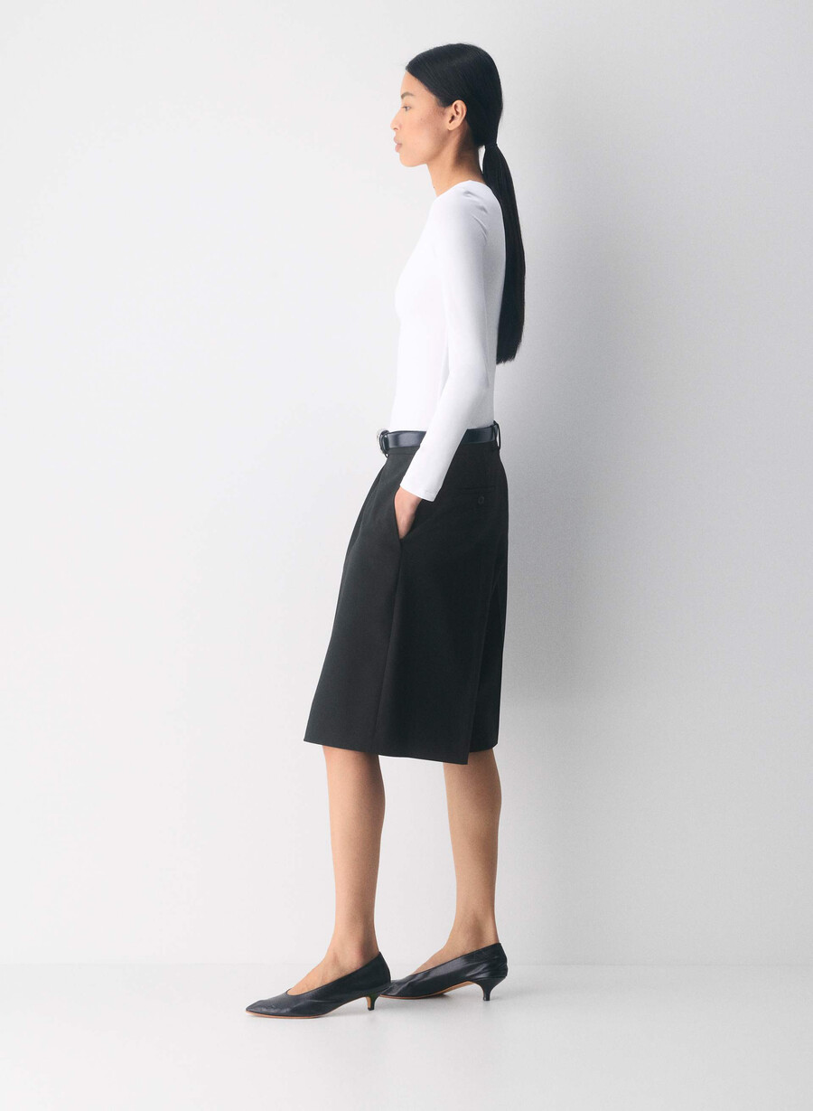 maglia a maniche lunghe original contour splendid crew bianco brillante