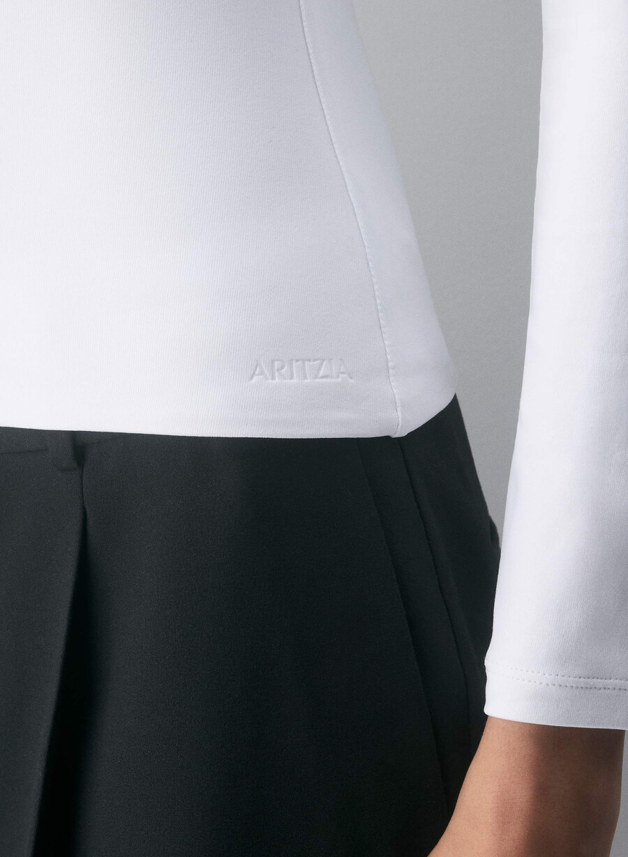 maglia a maniche lunghe original contour splendid crew bianco brillante