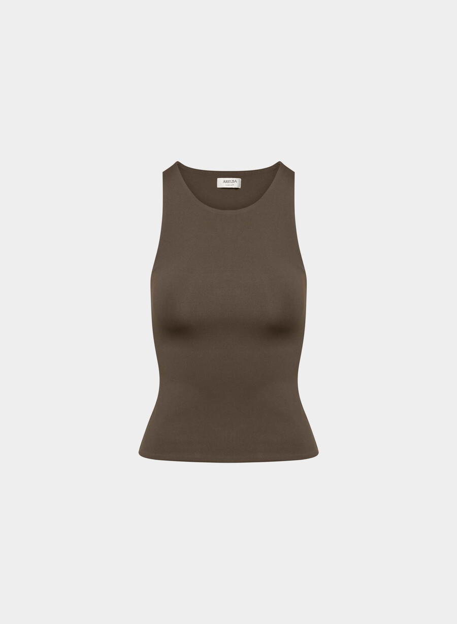 canotta originale contour anni 90 color marrone moka intenso