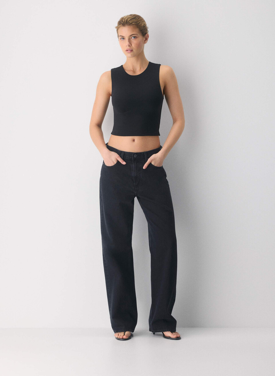 canotta original contour tenor crew perla opaca