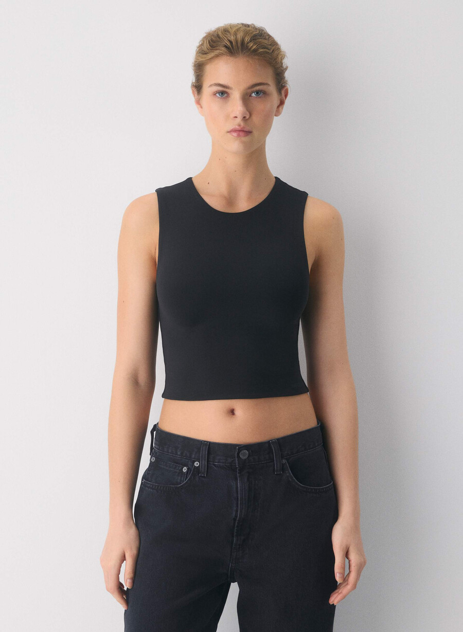 canotta original contour tenor crew perla opaca