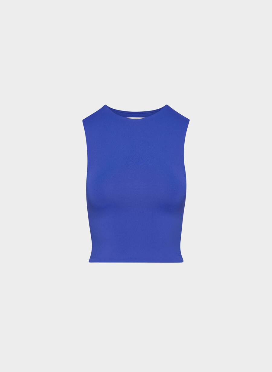 canotta original contour tenor crew blau