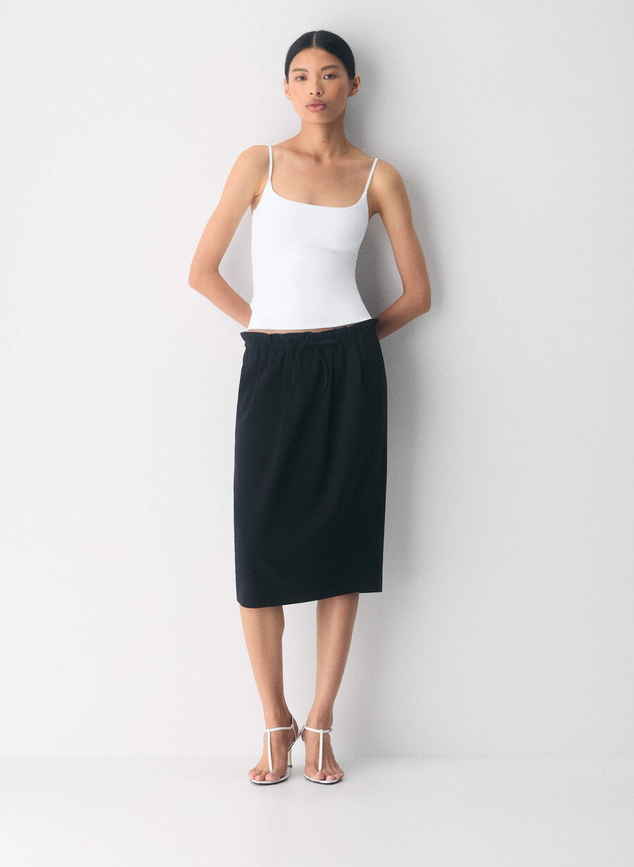 canotta original contour presence cami bianco lucido