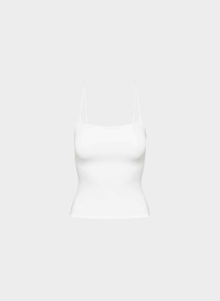 canotta original contour presence cami bianco lucido