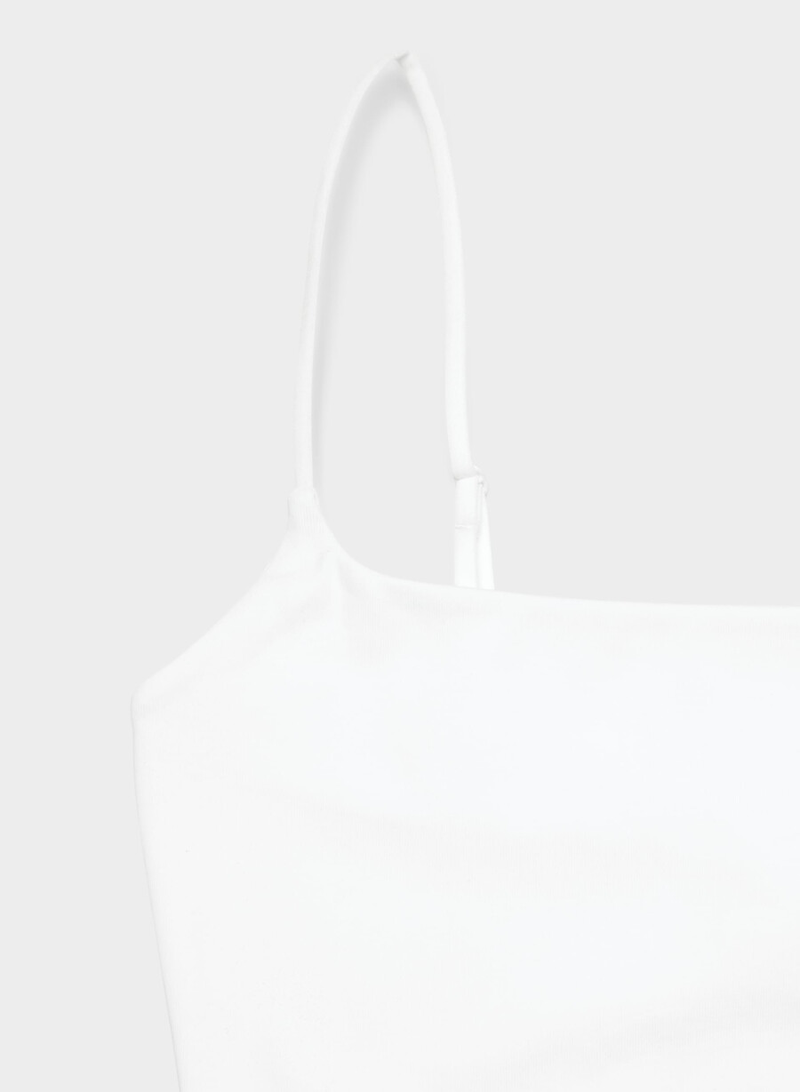 canotta original contour presence cami bianco lucido