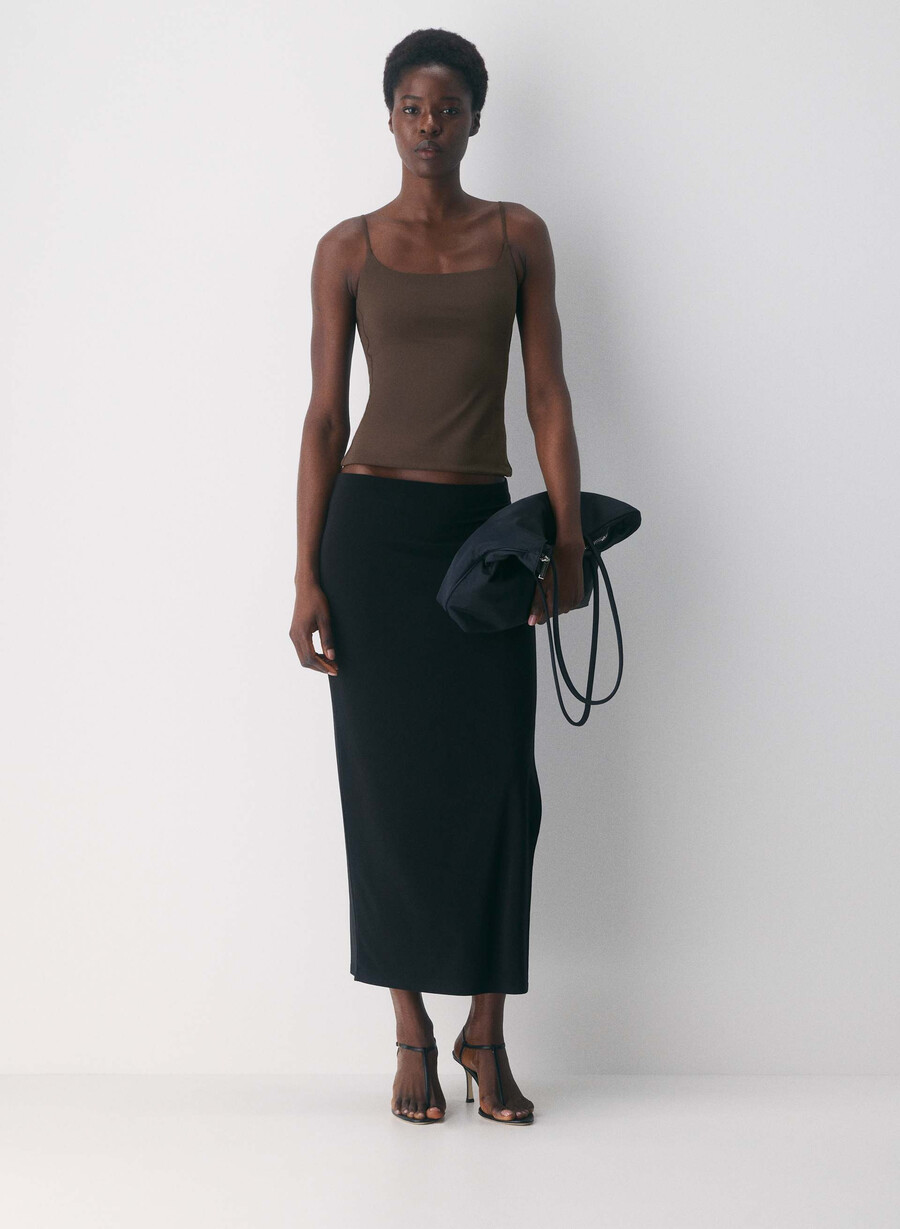 canotta original contour presence cami rich mocha brown