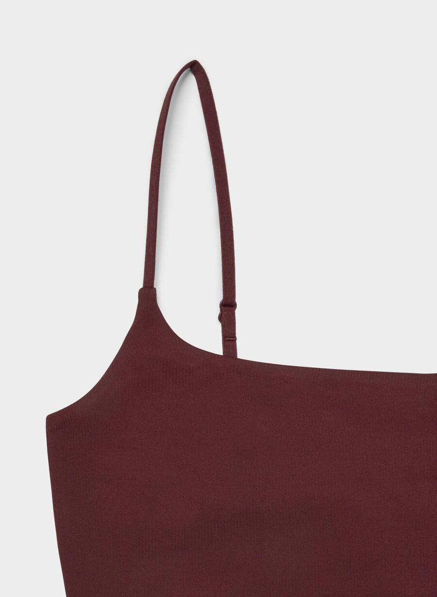 canotta original contour presence cami sumac burgundy
