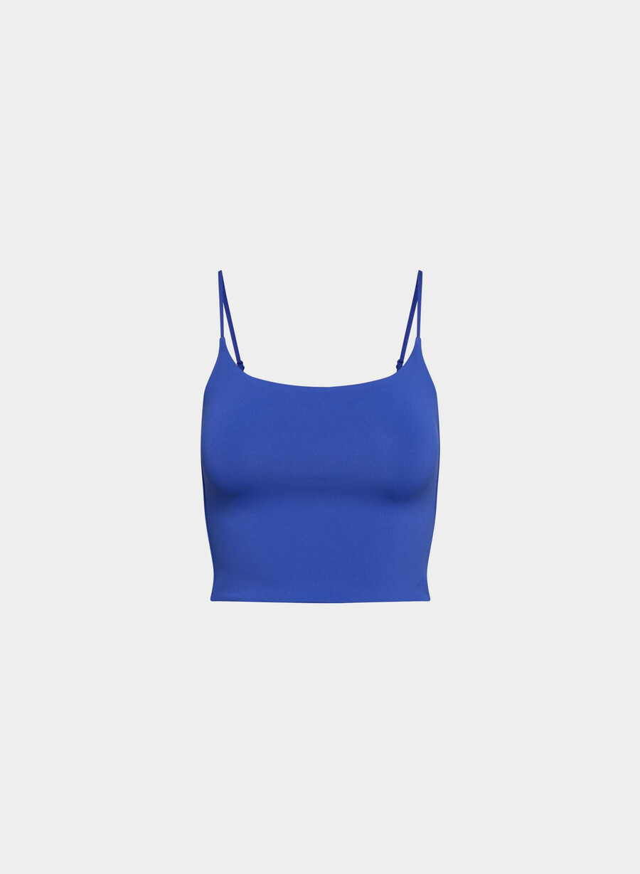 canotta con spalline sottili original contour presence waist blau