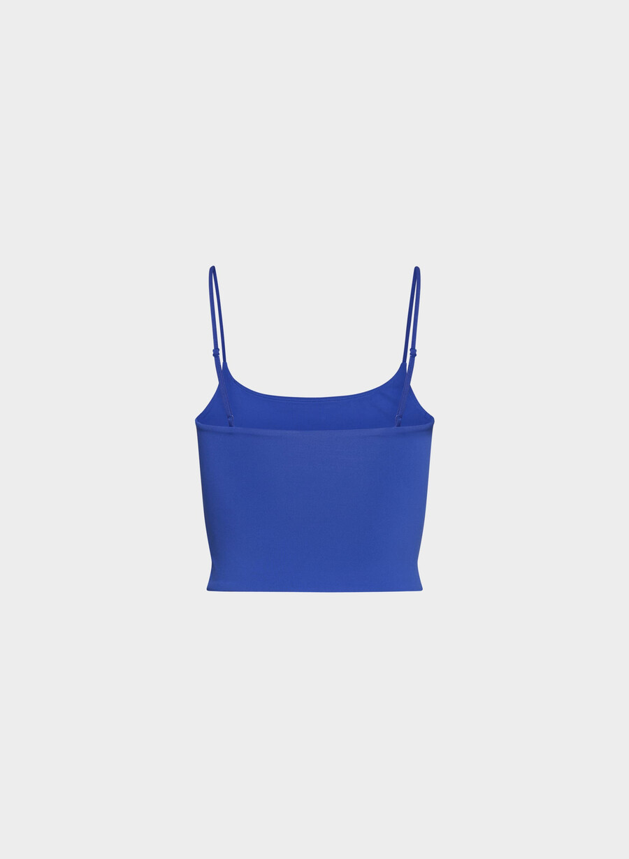 canotta con spalline sottili original contour presence waist blau