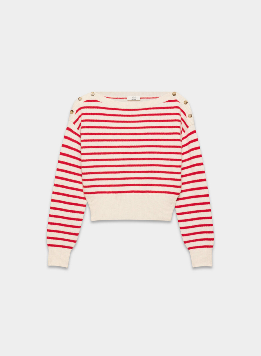 maglione in lana e cashmere gable h lt otml flashing