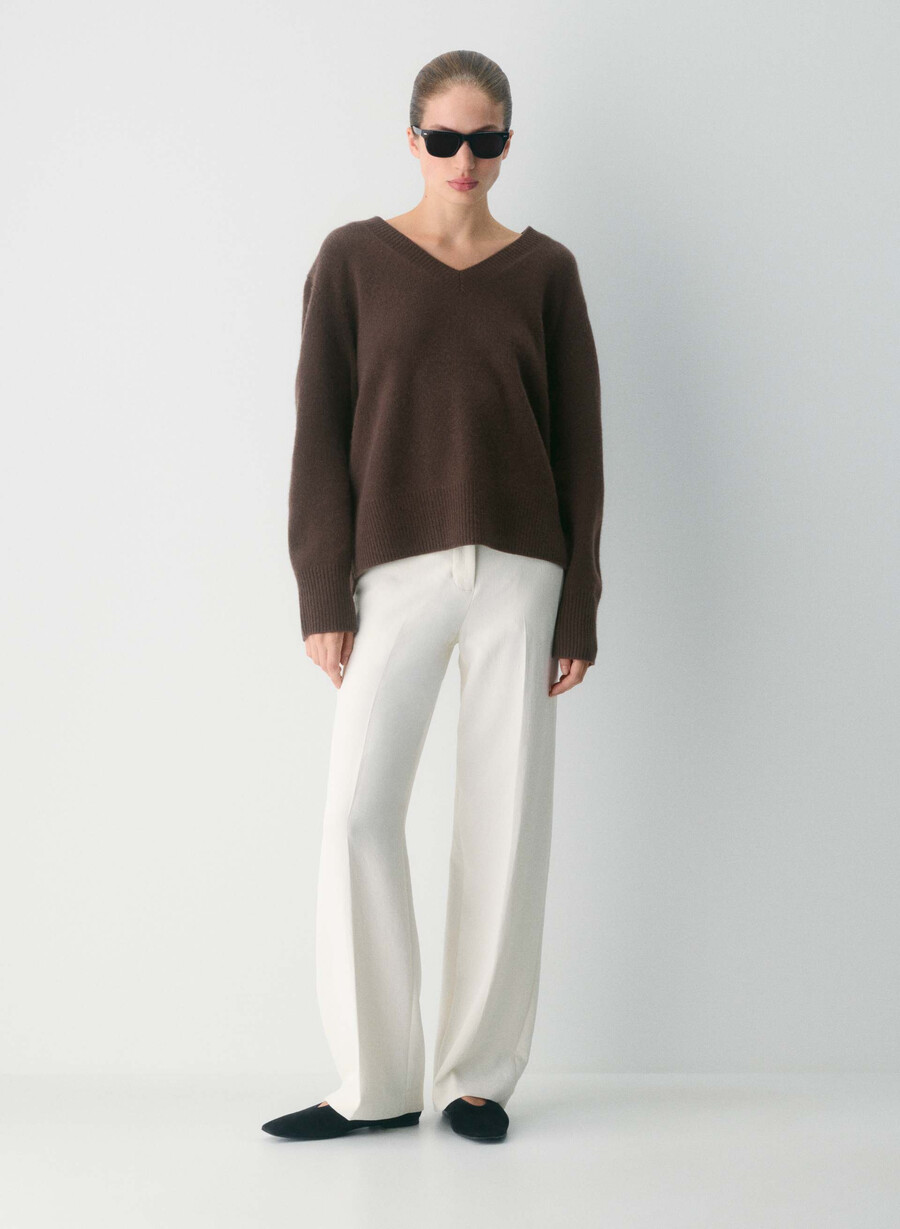 the limitless pant lo-rise - crepette light birch
