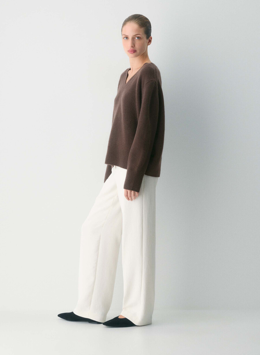 the limitless pant lo-rise - crepette light birch