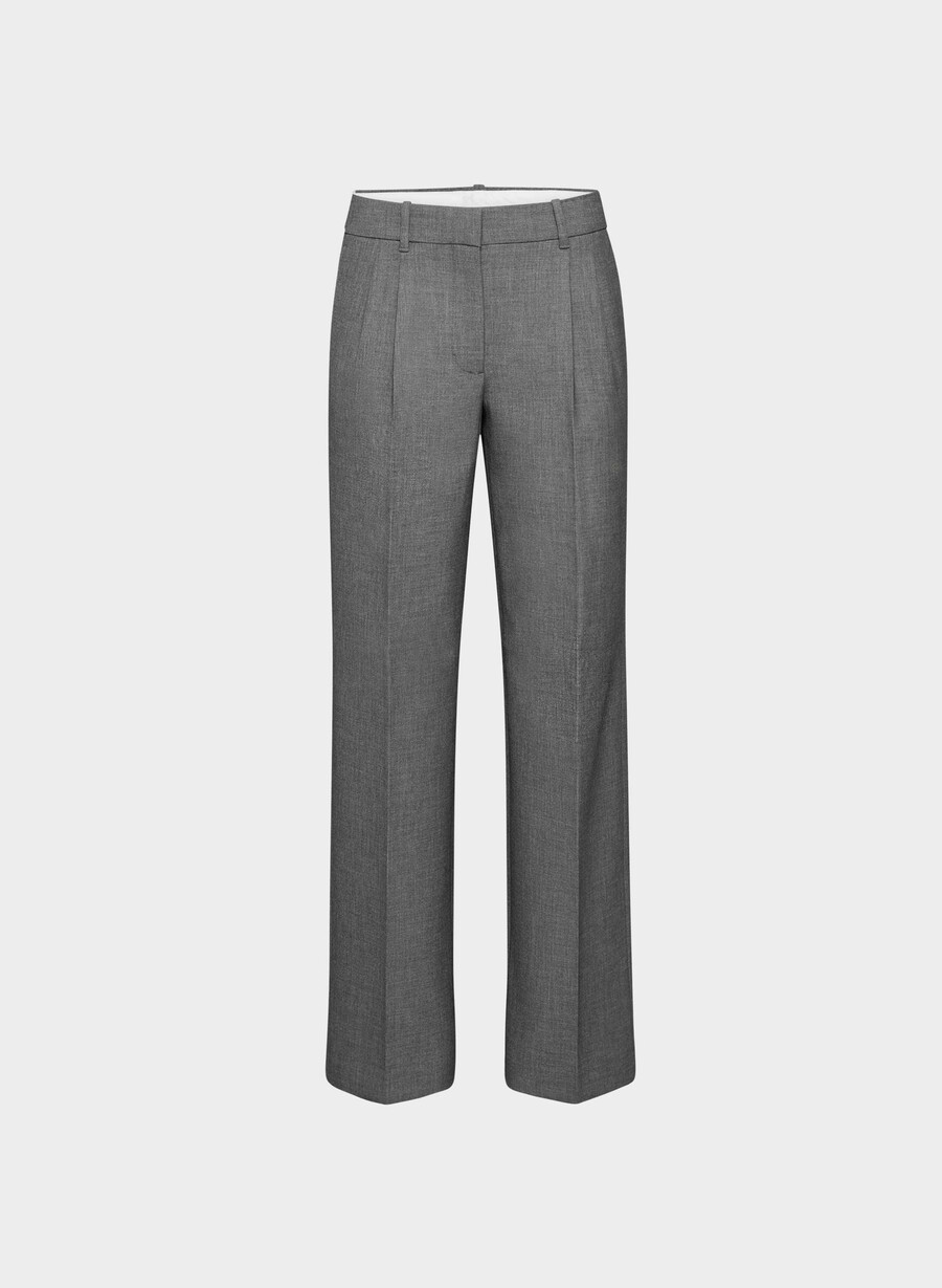 the effortless pant lo-rise - ressential heather charcoal