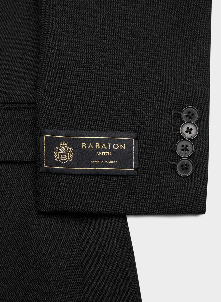 blazer in lana pelham nero