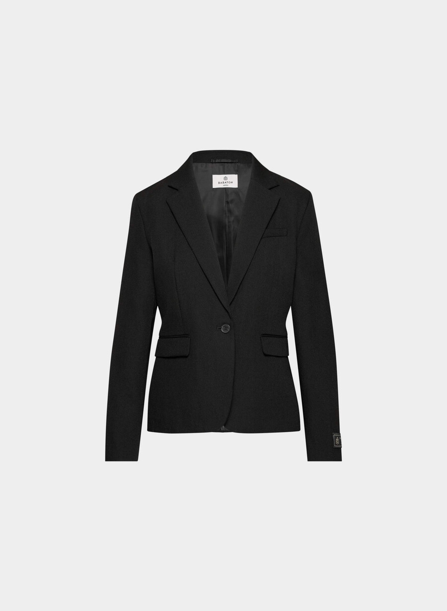 blazer in lana pelham nero