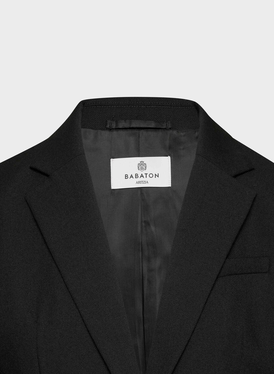 blazer in lana pelham nero