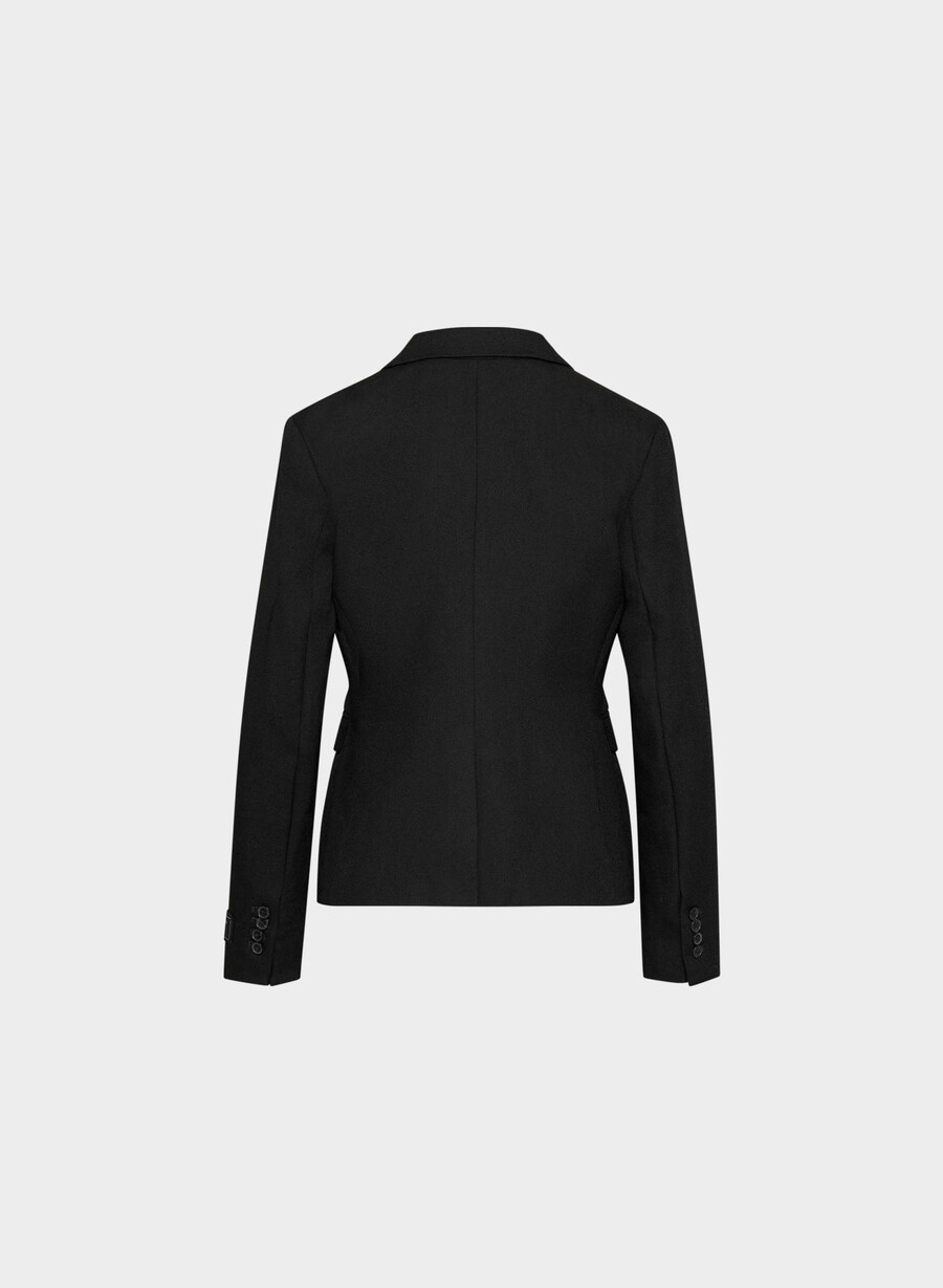 blazer in lana pelham nero