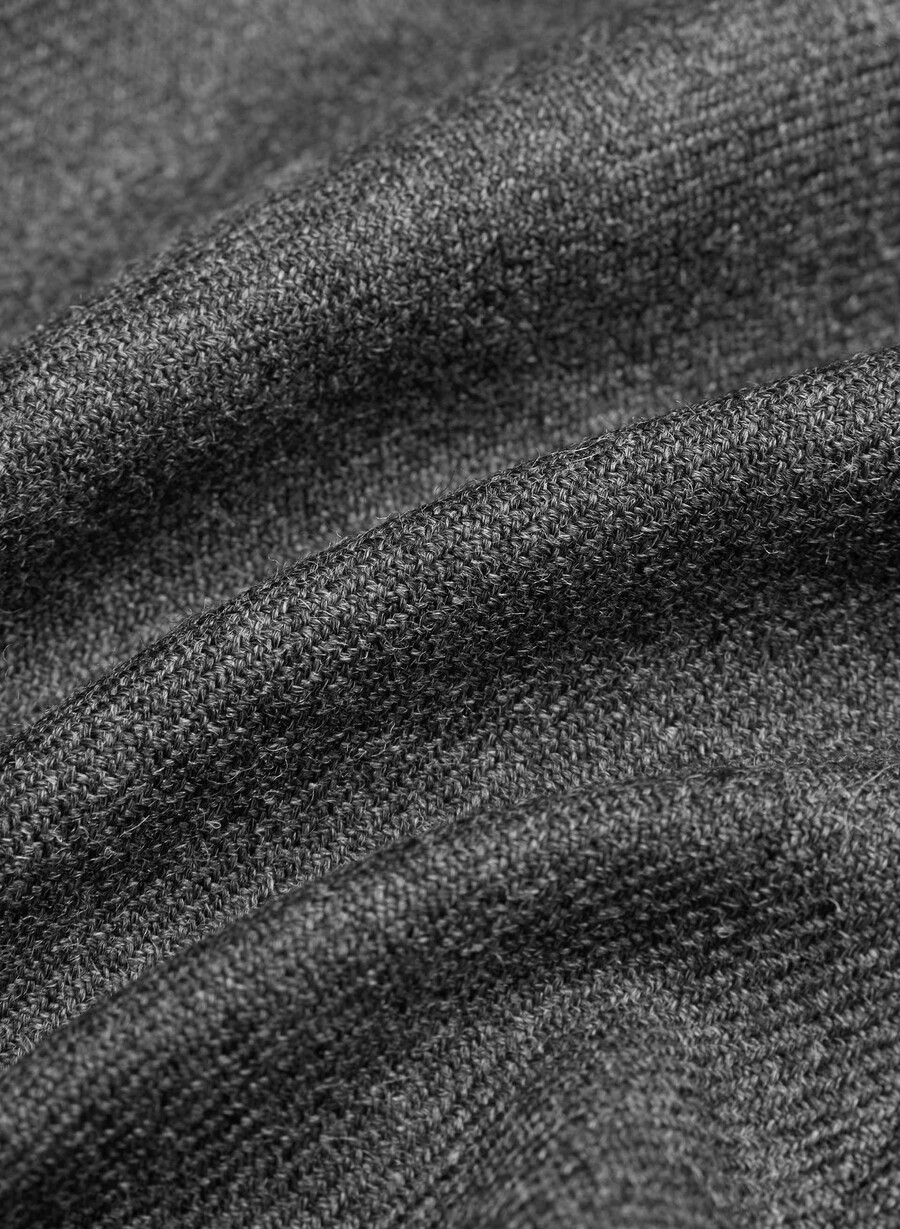 blazer in lana pelham heather charcoal