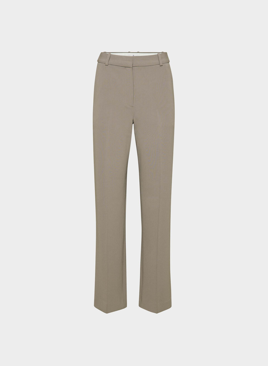 pantaloni new agency - sway crepe turner taupe