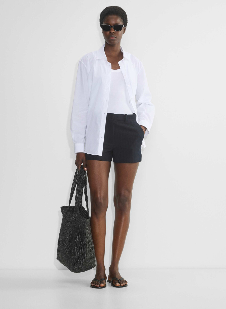 nuova agenzia mini short - ressential stn strp dn nvc gr