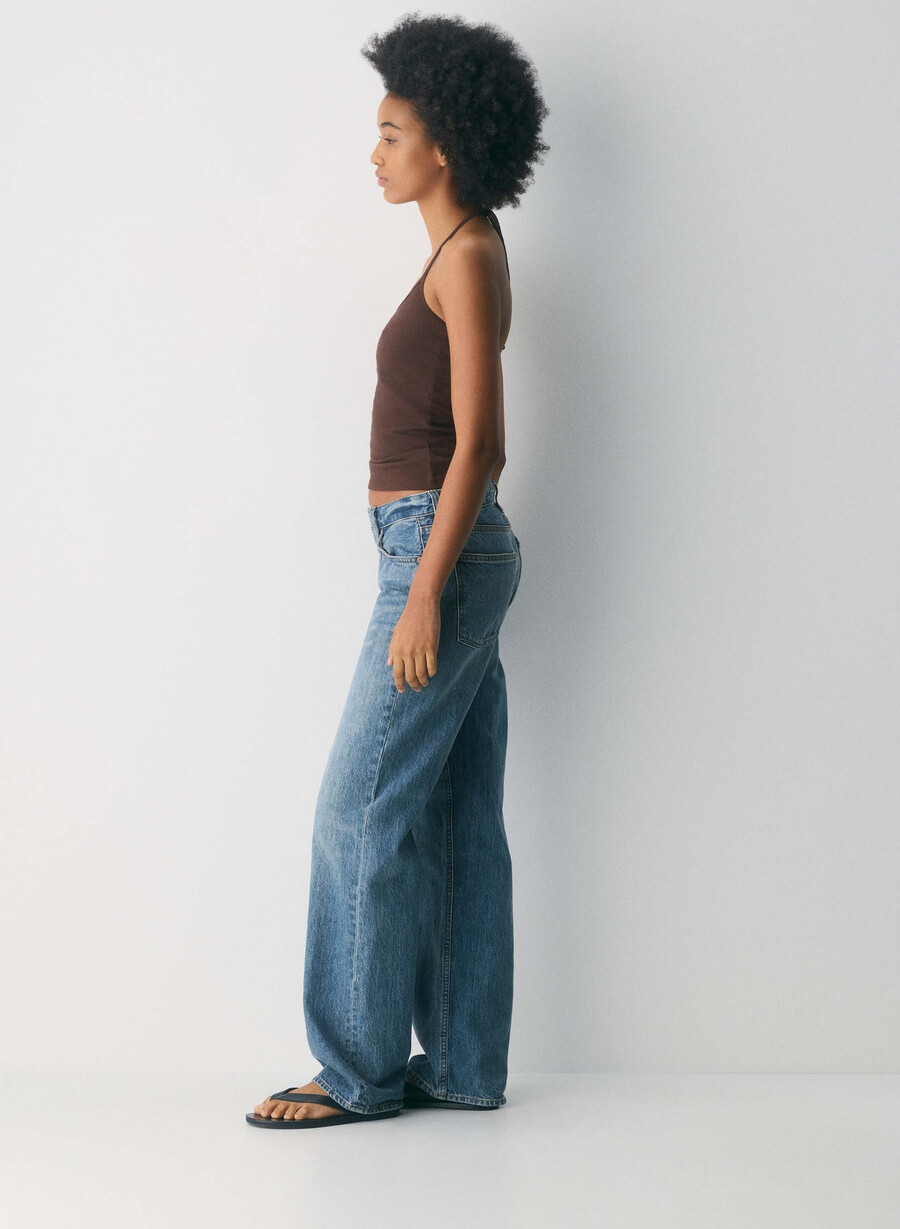 homestretch smooth deejay halter top ricco mocha brown