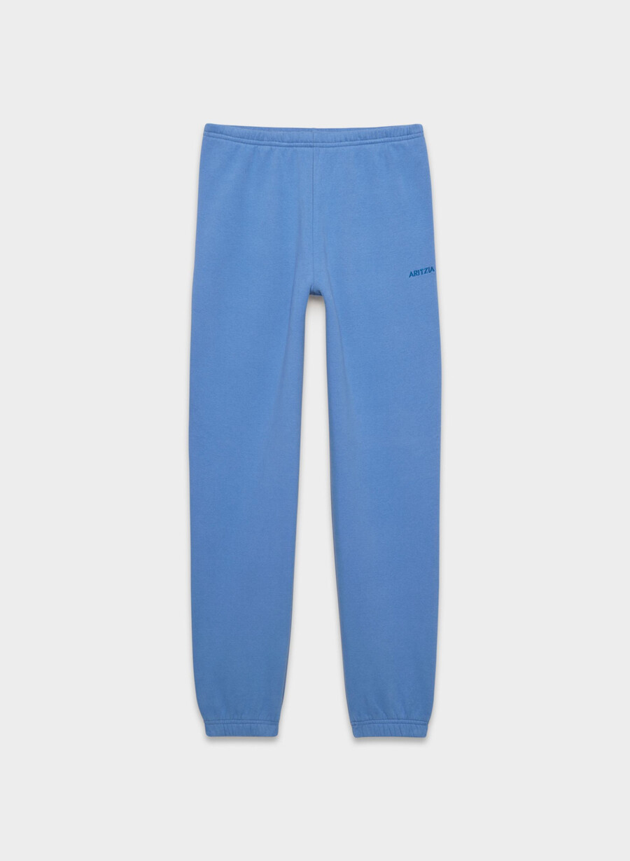 jogger in felpa comoda e aderente heather chrome