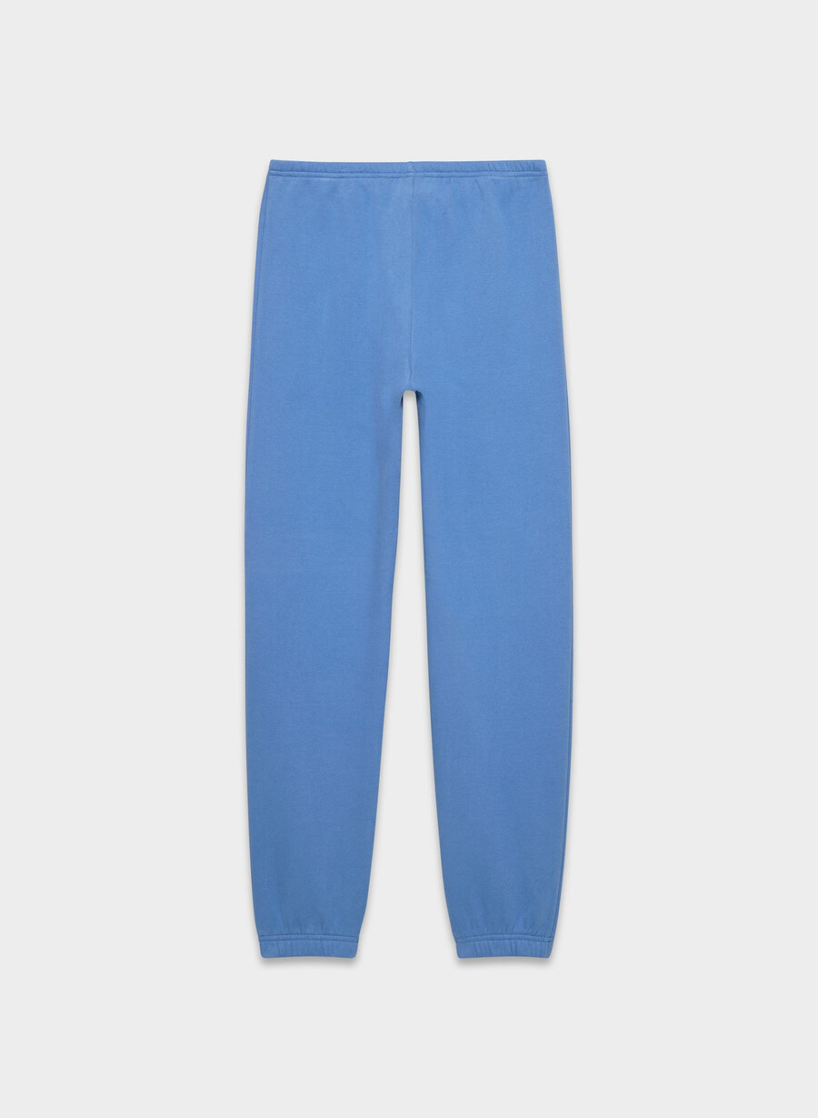 jogger in felpa comoda e aderente heather chrome