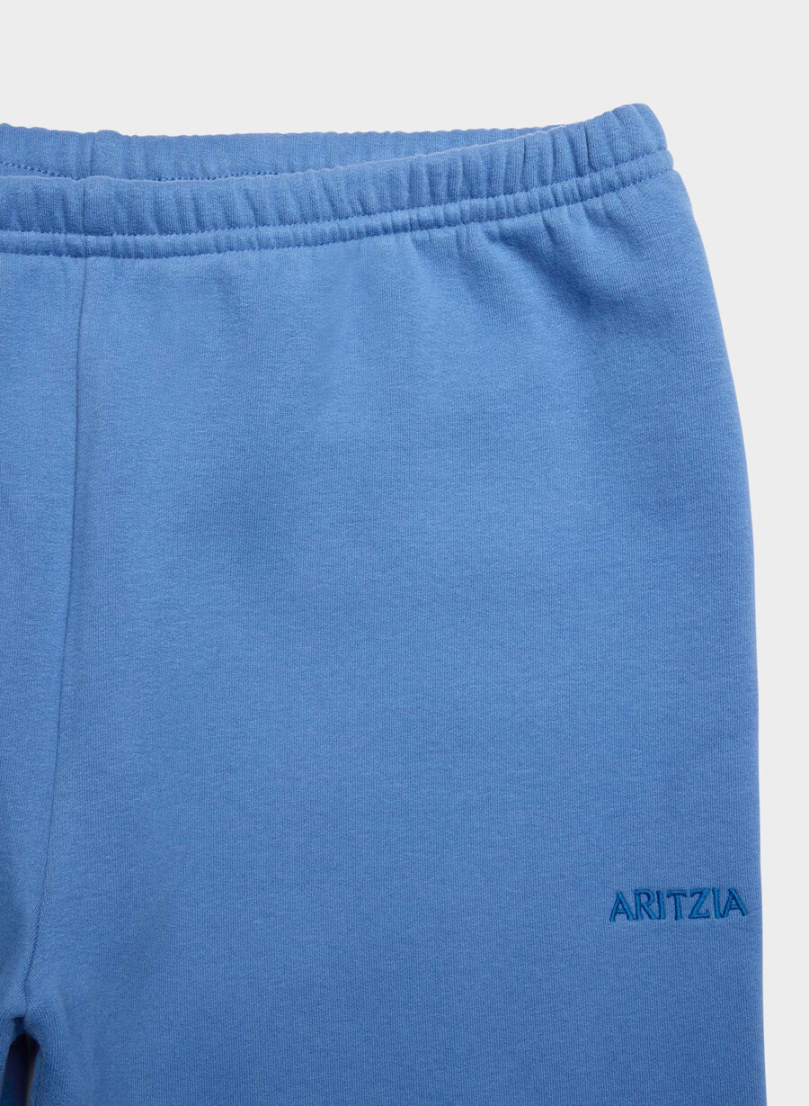 jogger in felpa comoda e aderente heather chrome