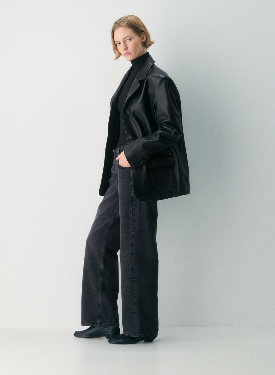 citizens of humanity lindz easy straight jean vintage nero