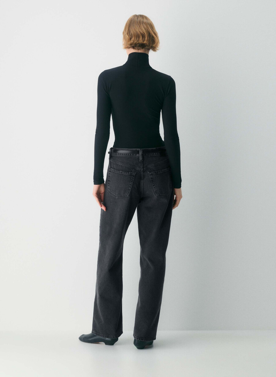 citizens of humanity lindz easy straight jean vintage nero