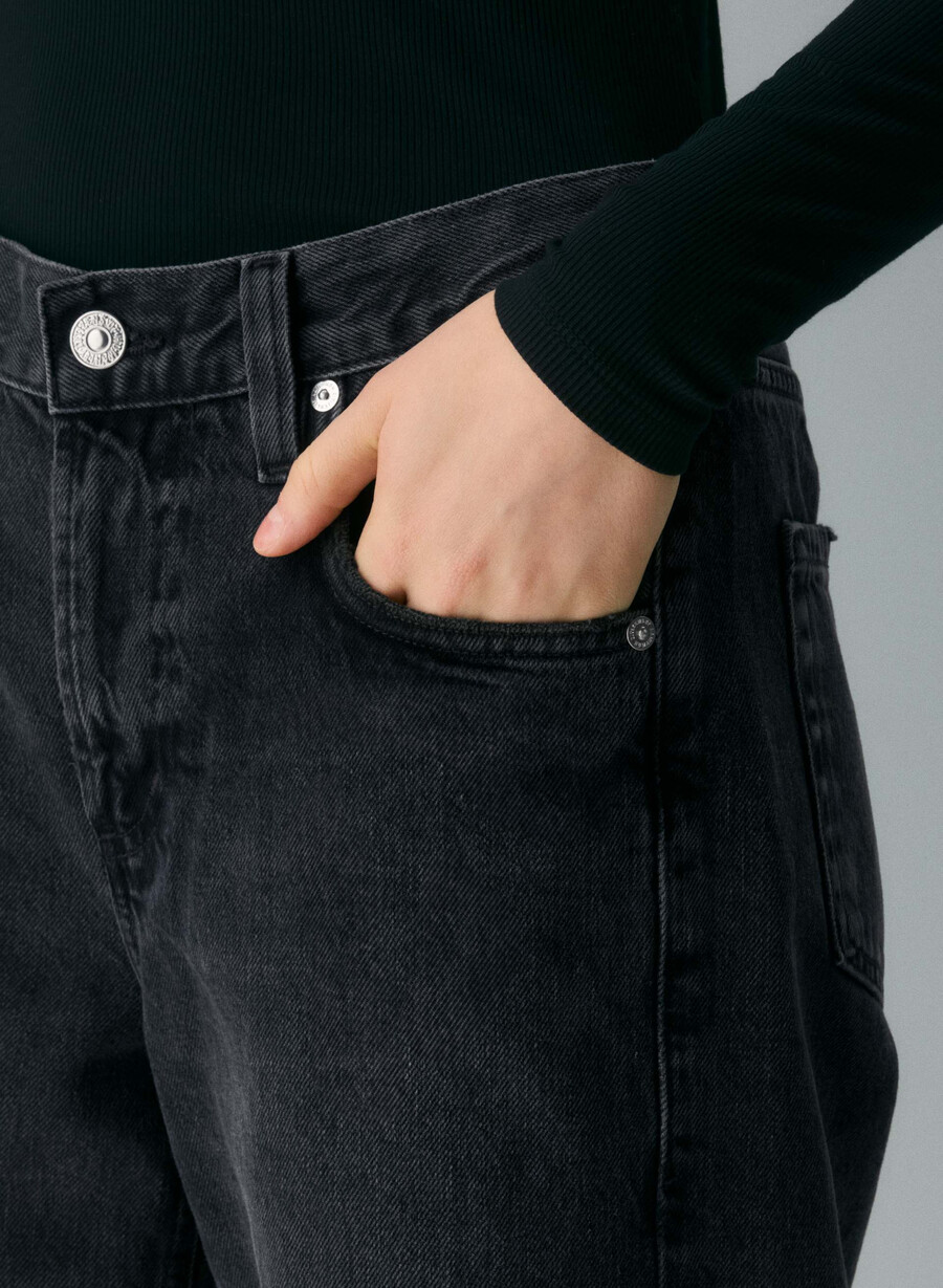citizens of humanity lindz easy straight jean vintage nero