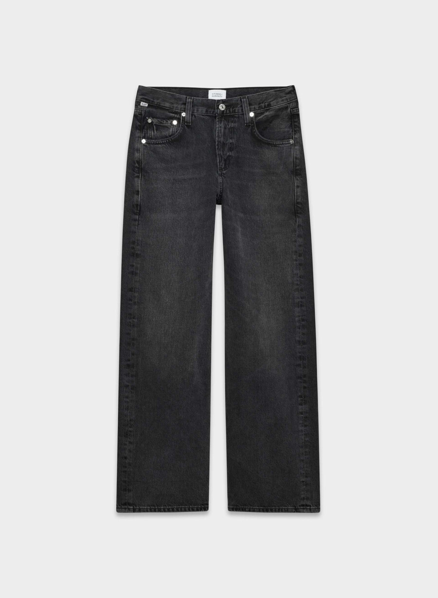 citizens of humanity lindz easy straight jean vintage nero