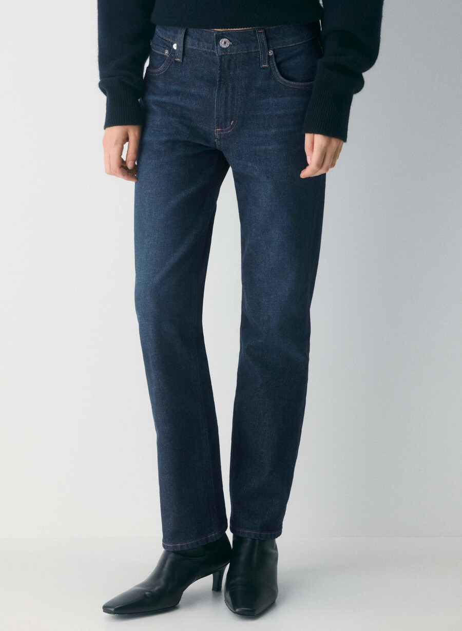 citizens of humanity anissa low rise straight jean madison