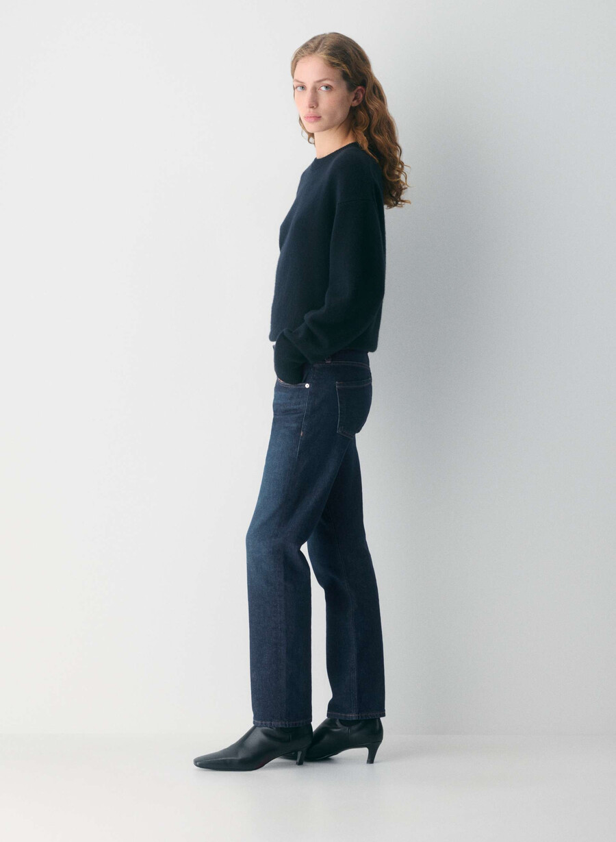 citizens of humanity anissa low rise straight jean madison