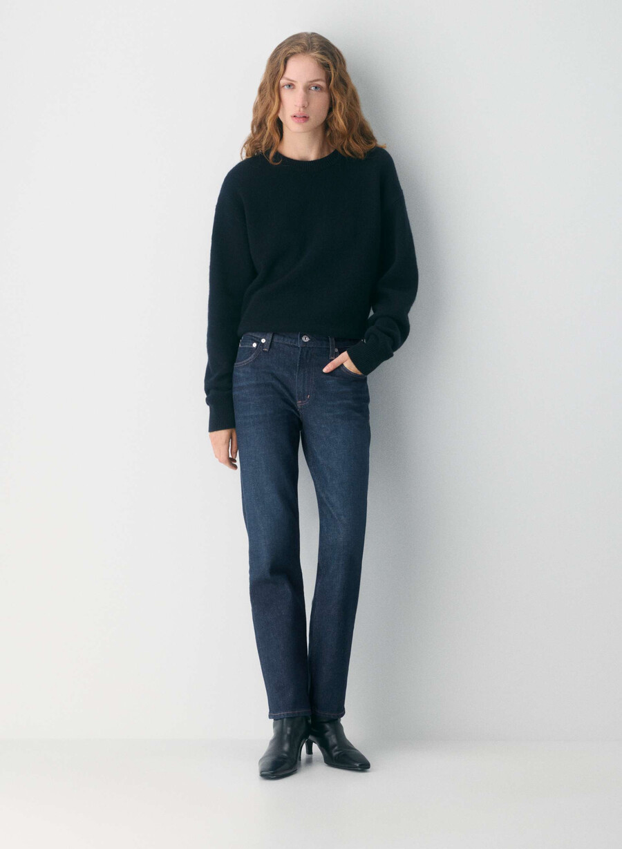 citizens of humanity anissa low rise straight jean madison
