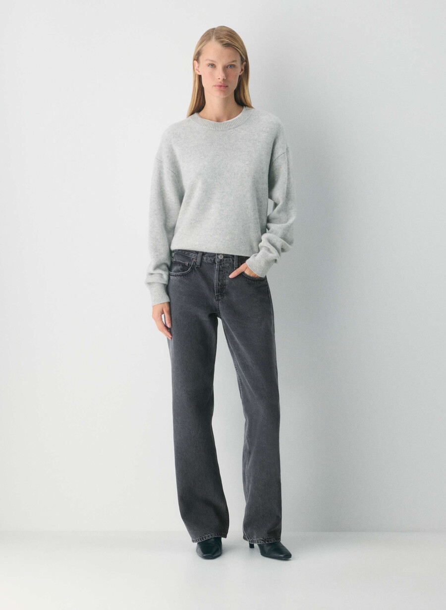 jeans larghi a vita bassa agolde simbolici