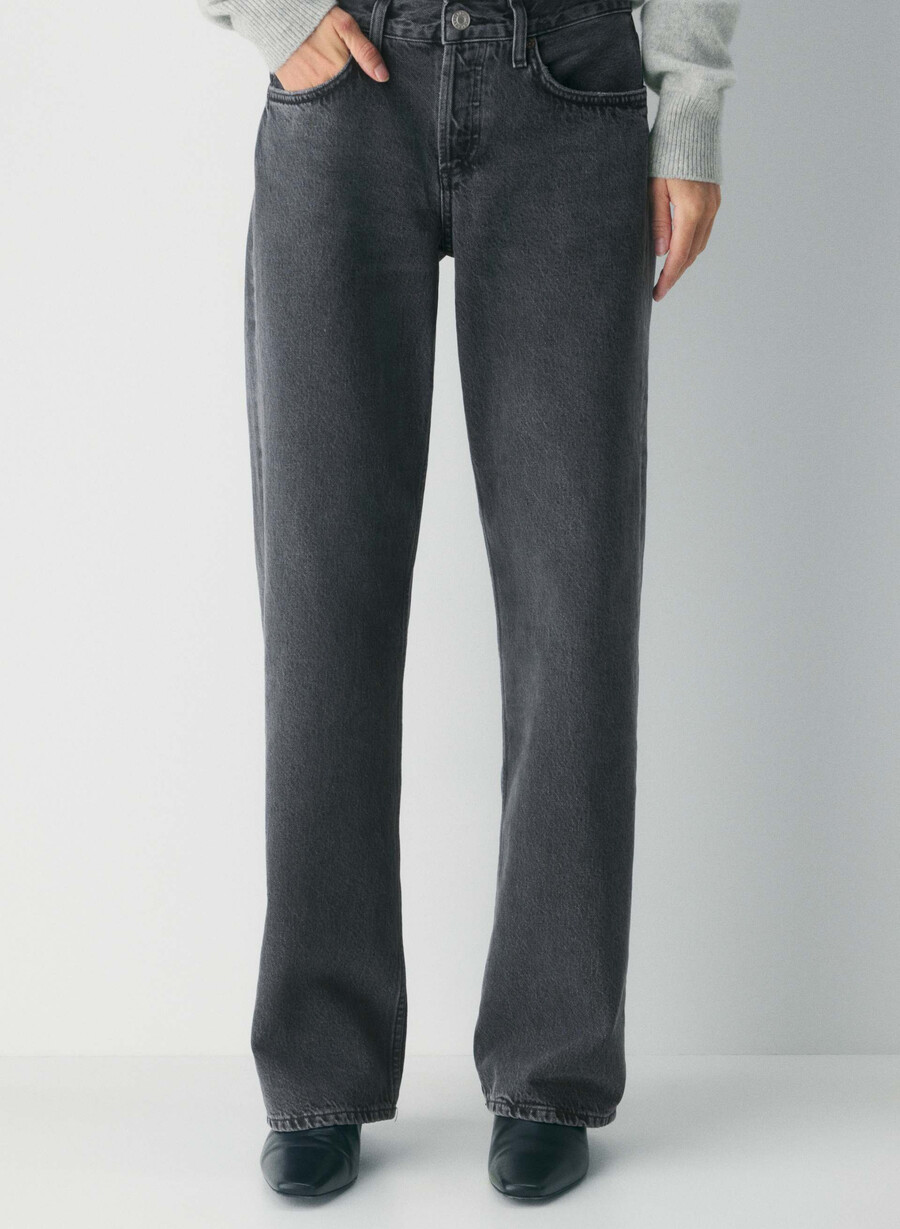 jeans larghi a vita bassa agolde simbolici