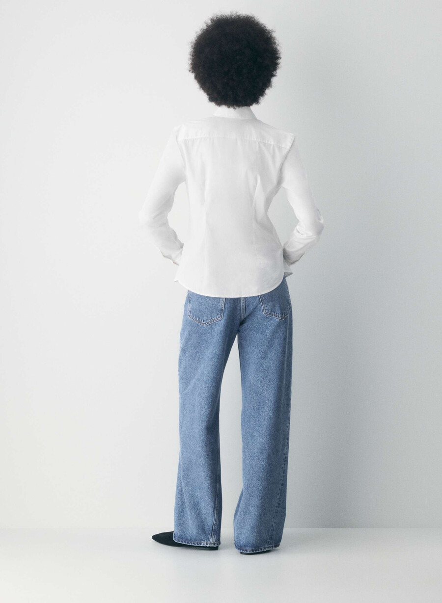 jeans larghi e a vita bassa agolde twist mito