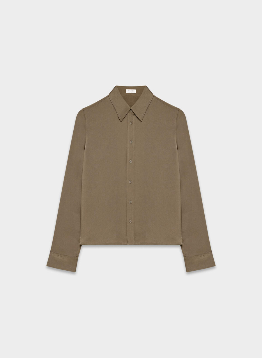 camicia bristol cola taupe