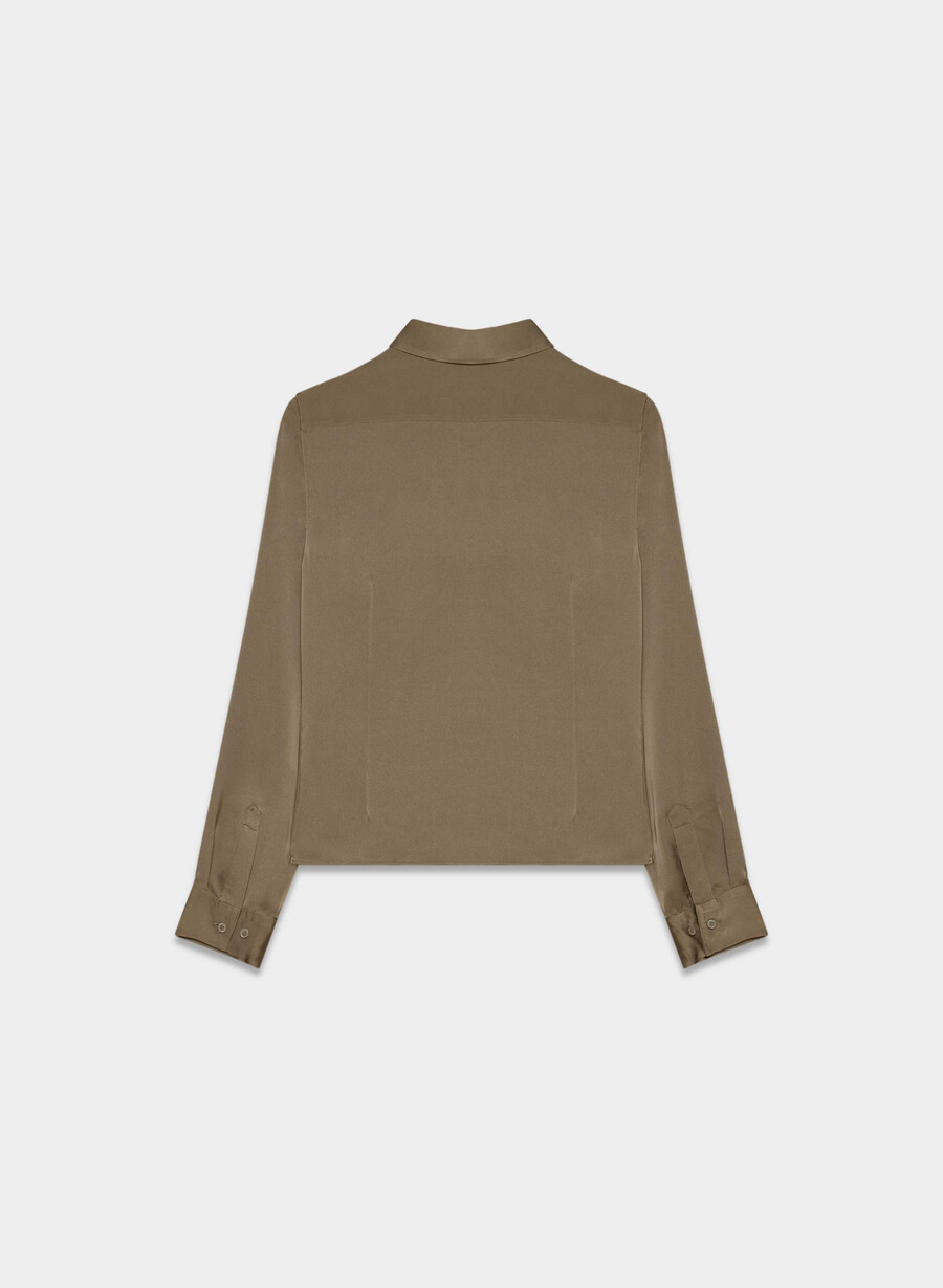camicia bristol cola taupe