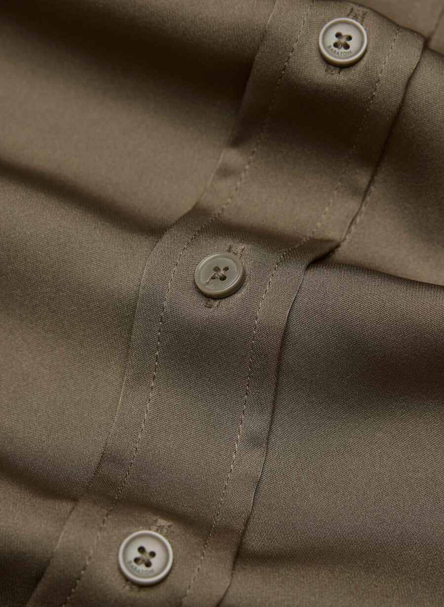 camicia bristol cola taupe