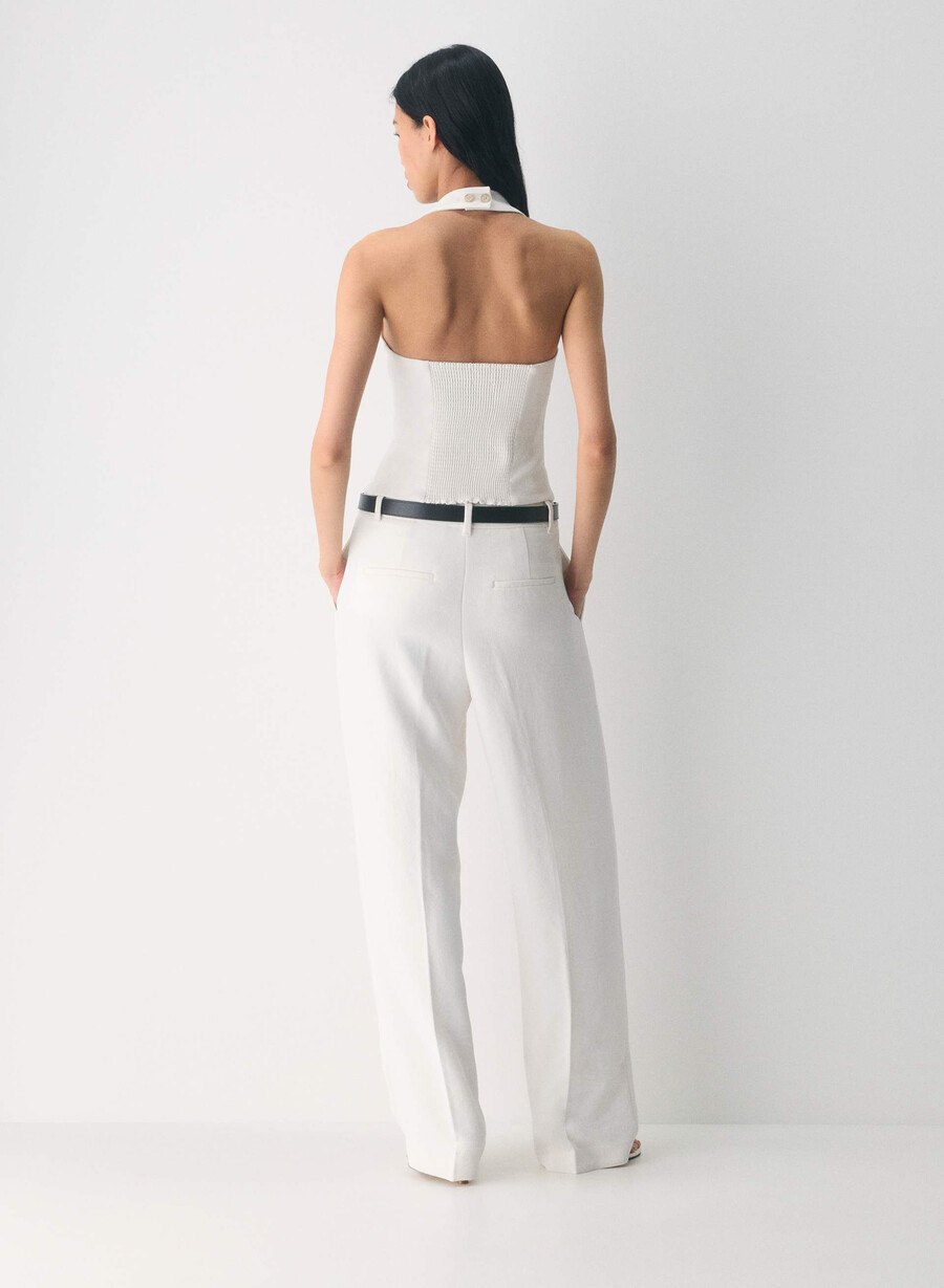 top con scollo allamericana whisper - crepette light birch