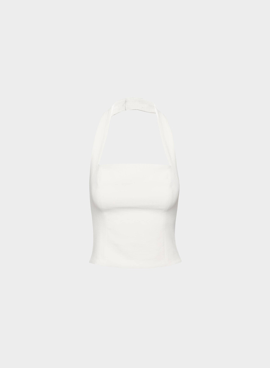 top con scollo allamericana whisper - crepette light birch