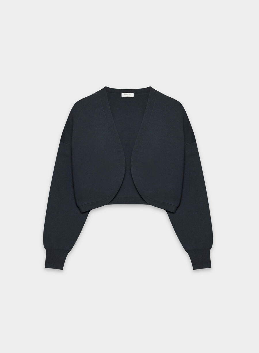 new decision shrug - wonder yarn dark navy
