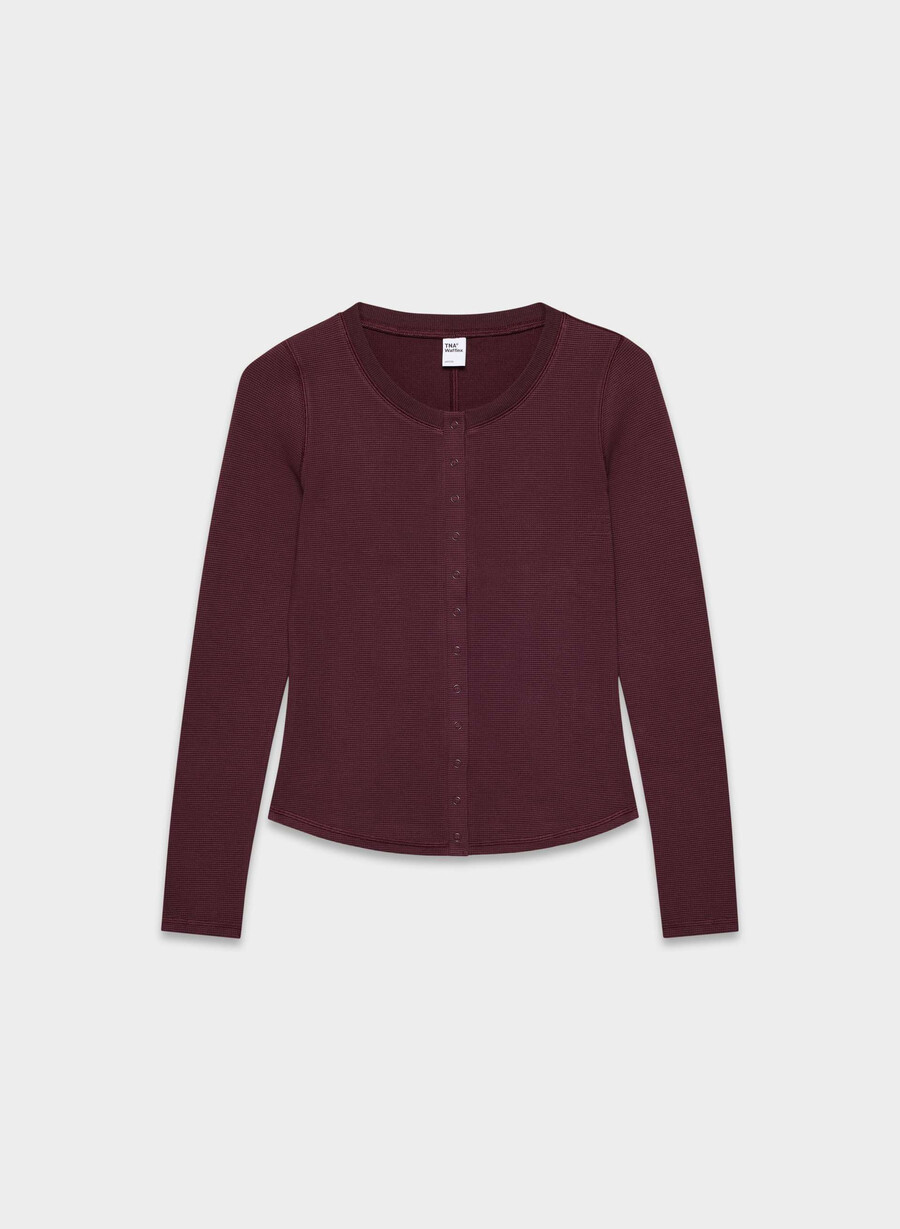 nuovo wafflex mazzy longsleeve cardamon