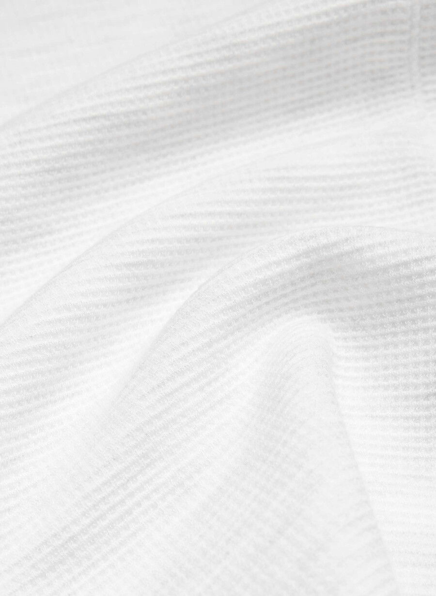 nuova maglia a maniche lunghe wafflex mazzy heather cloud white
