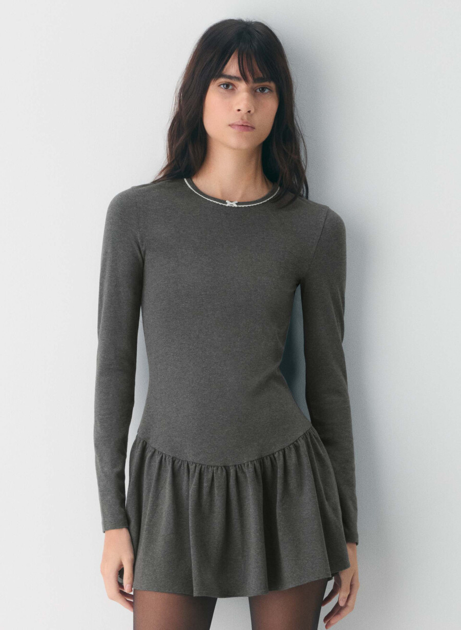 vestito chill figurine heather charcoal